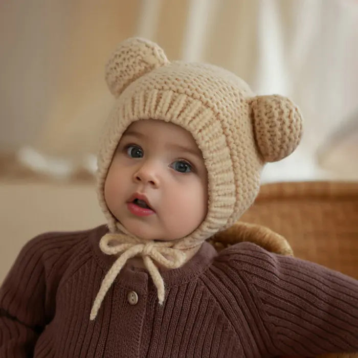 Baby winter woolen hat