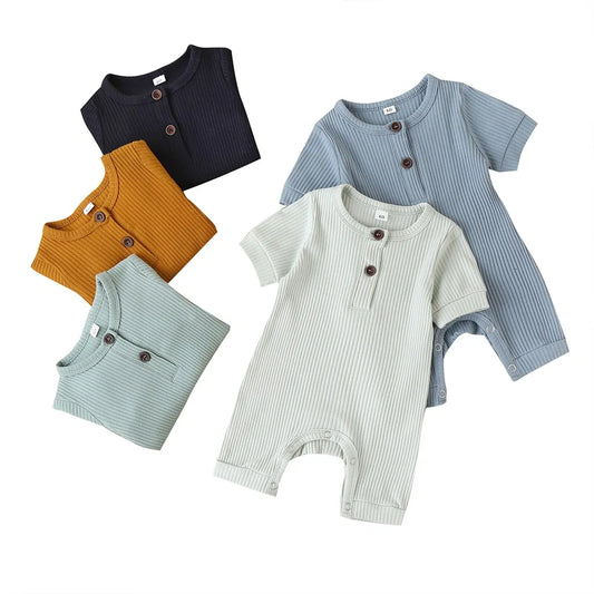 Baby Solid Romper