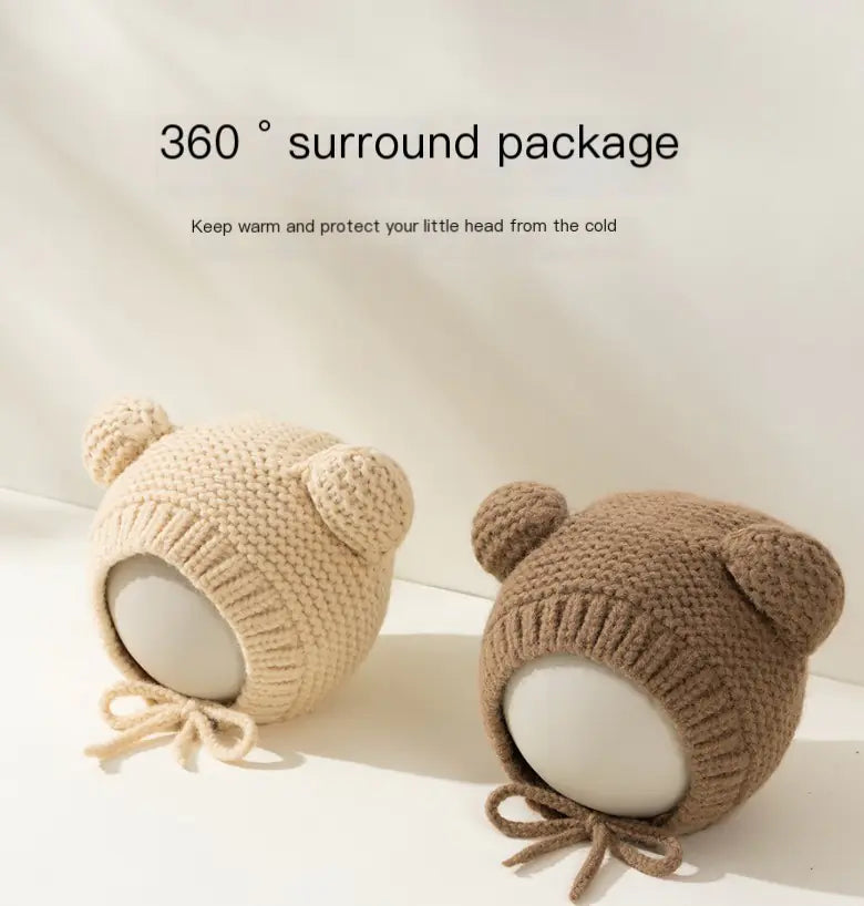 Baby winter woolen hat