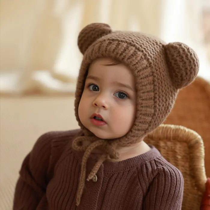 Baby winter woolen hat